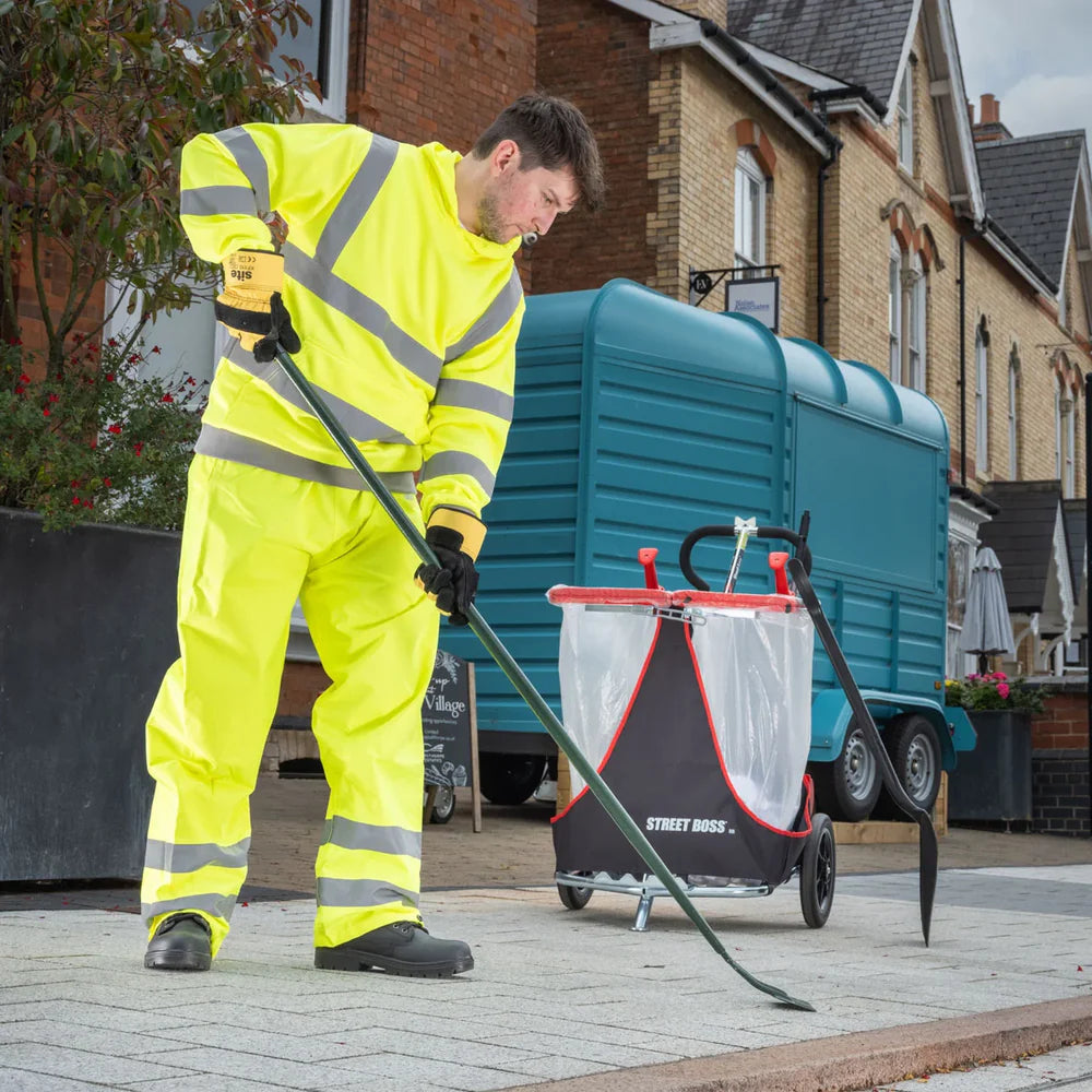 Street Boss – Commercial Litter Picking Cart